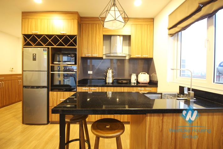 A Brand new 2 bedrooms apartment for rent in Dang Thai Mai street, Tay Ho district
